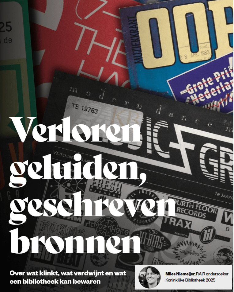 Verloren geluiden, geschreven&nbsp;bronnen